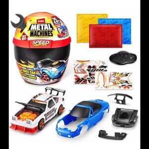 Zuru Metal‎ Machines Speed Heroes  Pack Race Car Build Stunt Crash